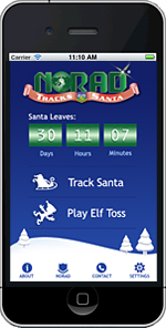 Norad Tracks Santa App